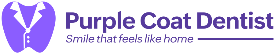Purple Coat Dentist — Smile that feels like home